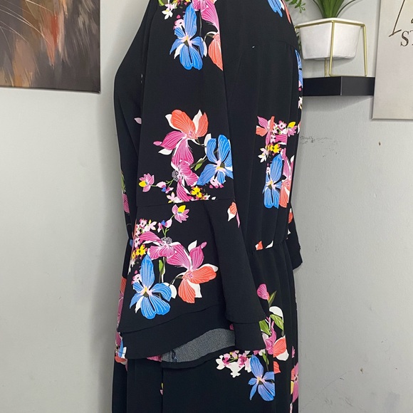 A.N.D EAWY Black Floral Dress - Picture 8 of 10
